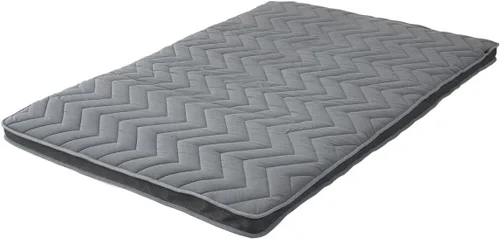 Miniatura 15 de EMOOR Colchón de futón japonés de triple pliegue Machi con protector de colchón S-Twin gris, fuelle plegable, almacenable, lavable, para dormir