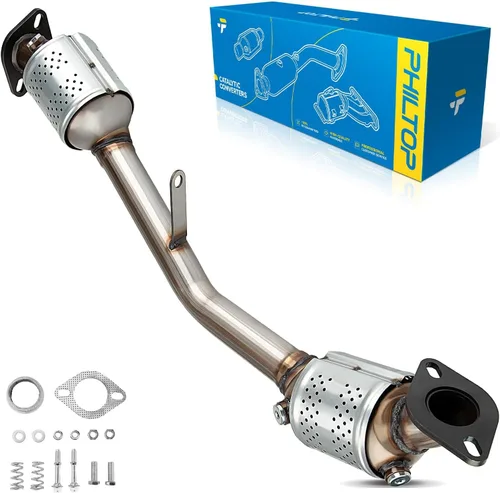 Miniatura 50 de PHILTOP Kit de convertidor catalítico de alto flujo apto para 2001-2005 Civic 1.7L DX/GX/HX/LX/LX Special Edition/Value Package (modelos execept EX)