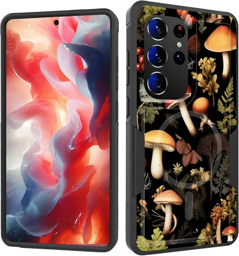 Miniatura 216 de Funda magnética para Galaxy A16 5G, [compatible con MagSafe] [protección contra caídas de grado militar] Funda resistente a prueba de golpes