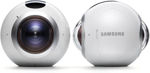 Miniatura 4 de Cámara alta resolución Samsung Gear 360 ° Real VR alta resolución (reparada certificada)., Versión estadounidense, Blanco