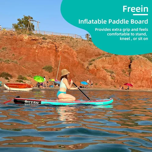 Miniatura 7 de Freein SUP Inflatable Stand Up Paddle Board with Kayak Seat,Paddle Boards for Adults 10'/10'6”/11', Accessories sup Pump Adaptor,sup Kayak Paddle