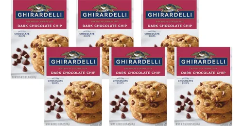 Miniatura 9 de Ghirardelli Brownie & Cookie Mix Variety Pack – Dark Chocolate Chip Cookie Mix (16.75 oz) & Salted Caramel Brownie Mix (16 oz), 2 Count