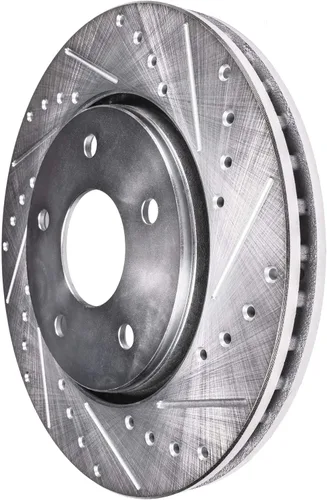 Miniatura 6 de Detroit Axle - Kit de freno trasero para Mercedes-Benz CLS550 CLS500 CLS400 E400 E350 E500 E550 Rotores de freno perforados y ranurados Pastillas