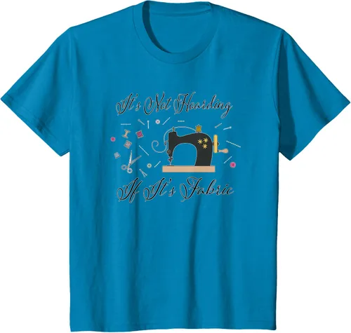 Miniatura 59 de It's Not Hoarding If Its - Camiseta de costura para acolchado, Blanco, S