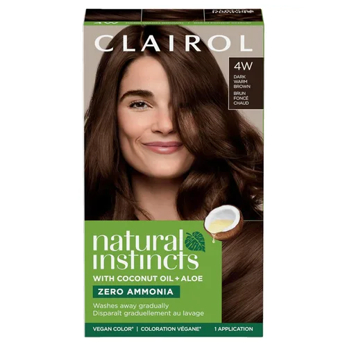 Miniatura 57 de Clairol Natural Instincts - Tinte semipermanente para el cabello, color negro azul 2BB, paquete de 1 unidad 2BB Azul Negro