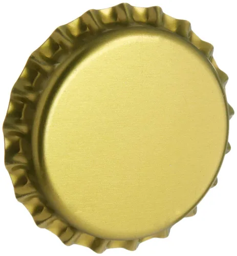 North Mountain Supply Tapas para corona de botellas de cerveza, color dorado, barrera de oxígeno, 250 unidades