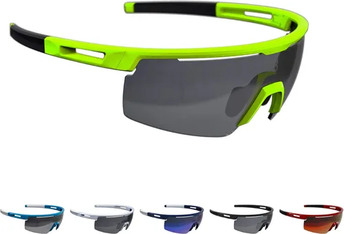 Miniatura 13 de BSG-57 Avenger - Gafas deportivas con lentes intercambiables para ciclismo y protección solar Matt blanco