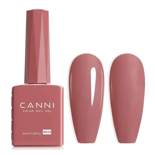 Miniatura 37 de CANNI - Esmalte de uñas de gel rosa claro - 1 unidad de 0.5 onzas, color rosa bebé, color rosa pálido de alto brillo, esmalte de uñas con remojo UV