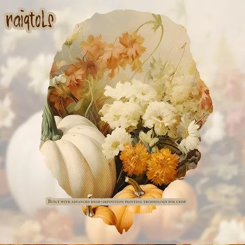 Miniatura 7 de Lienzo decorativo enmarcado de calabaza para sala de estar