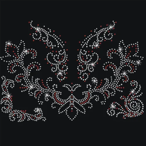 Miniatura 12 de NBEADS Adhesivo termotransferible con diamantes de imitación, adhesivo de transferencia de calor, con diamantes de imitación, parche