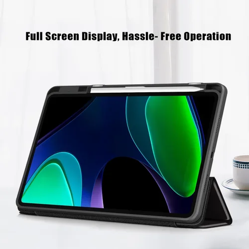 Miniatura 3 de Funda para Xiaomi Pad 6 de 11 pulgadas, carcasa rígida transparente para Xiaomi Pad Pro 2023, con encendido y apagado automático, no toque "No Tocar