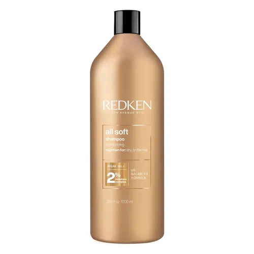 Miniatura 14 de Redken All Soft Shampoo - Moisturizes & Hydrates Dry Hair, Softens & Adds Shine, With Argan Oil, Safe For Color-Treated Hair