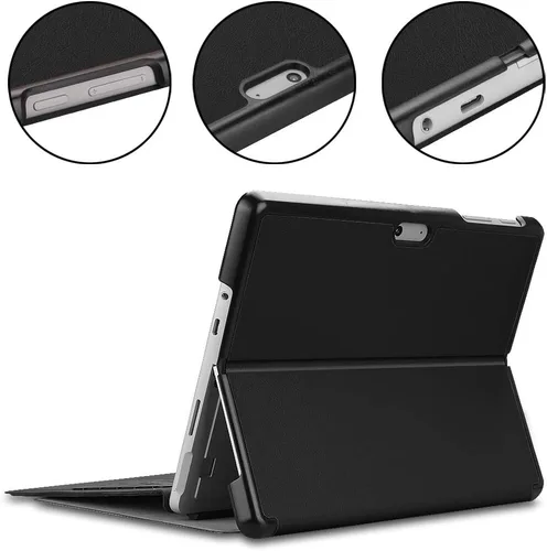 Miniatura 6 de Gylint Funda para Surface Go 4 2023 /Go 3 2021 /Go 2 2020 /Surface Go 2018, funda inteligente de piel delgada con soporte para lápiz para Microsoft