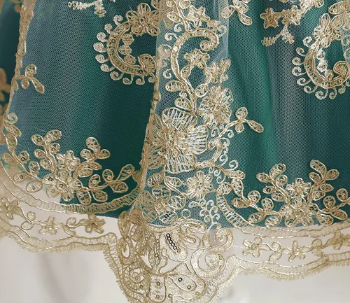 Miniatura 6 de NNJXD - Vestido de princesa de tul con flores, para usar en bodas, para niñas pequeñas y bebés