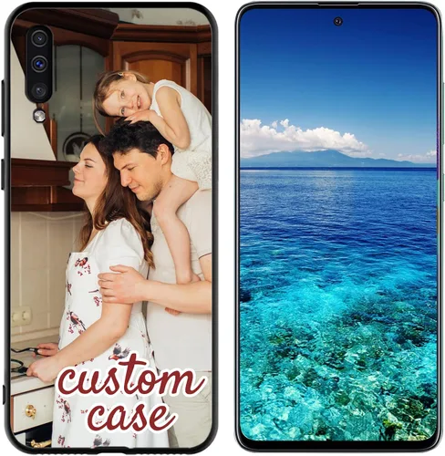 Miniatura 10 de Funda Personalizada para Samsung Galaxy A10 Regalos Personalizados Presentes para Novio Novia Papá Mamá Funda Personalizada para Teléfono con Foto