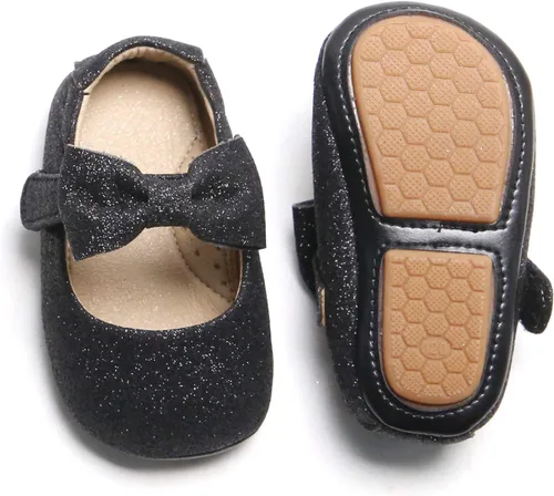 Miniatura 22 de Felix & Flora Zapatos de bebé de suela suave - Zapatos de bebé para caminar, mocasines, suela de goma, zapatos de cuna