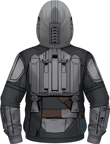 Miniatura 8 de STAR WARS Sudadera con capucha para disfraz de Mandalorian