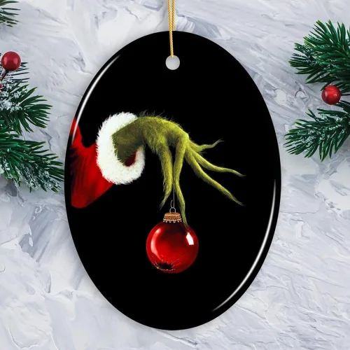 Miniatura 14 de Adornos navideños de moda con temática de cultura pop, películas y música - Huele a espíritu navideño Rock and Roll Adorno (Estrella)