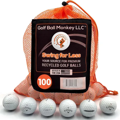 Miniatura 15 de Golf Ball Monkey Reciclado barato para Callaway Golf Balls Mix para Callaway Supersoft Golfballs, Superfast, Superhot, Warbirds, Diablo, Hex Tour