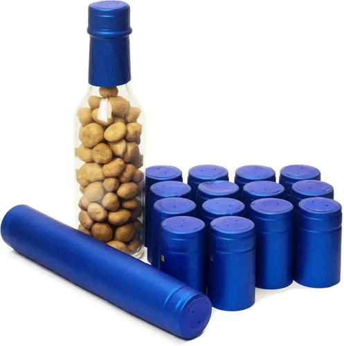 Miniatura 5 de nicebottles Cápsulas retráctiles, color negro, 1.102 x 1.969 in, paquete de 30 – Compatible con botellas de salsa picante y Woozy de 5oz y 10oz