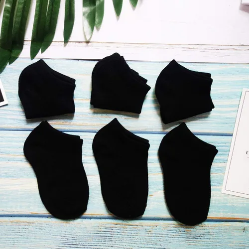 Miniatura 7 de 20 pares de calcetines para niños pequeños calcetines de tobillo de corte bajo calcetines atléticos para niños y niñas