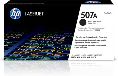 HP 507 A (CE400 A) Black Original LaserJet Toner Cartridge
