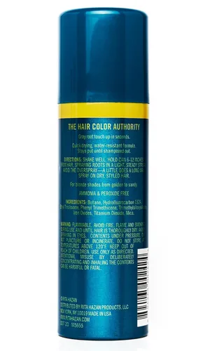 Miniatura 2 de Rita Hazan - Espray para retocar raíces y cubrir canas, color rubio, 2 onzas