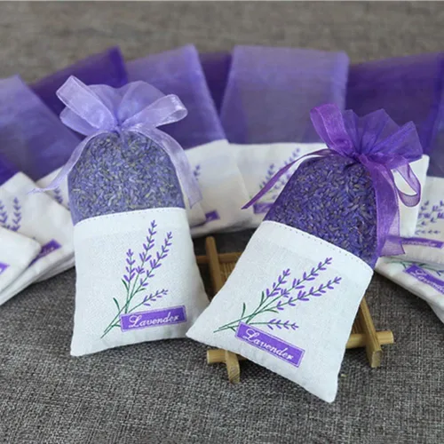 Miniatura 7 de Bolsas de bolsitas de lavanda: bolsa vacía de bolsitas de fragancia de lavanda bolsa de bolsita bolso púrpura profundo 30 piezas
