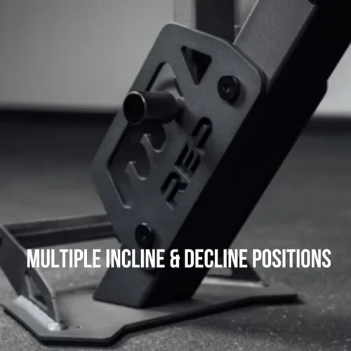 Miniatura 3 de REP Nighthawk, banco de pesas ajustable Banco de entrenamiento para gimnasio en casa, posiciones inclinada, declinada y plana Equipo de fitness