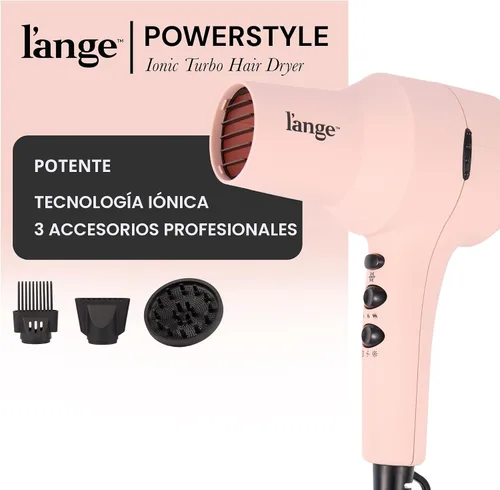 Miniatura 2 de L'ANGE HAIR PowerStyle Secador de Cabello Iónico Turbo 1875W Secado Rápido y Peinado de Precisión para Looks Duraderos y Sin Frizz Tecnología
