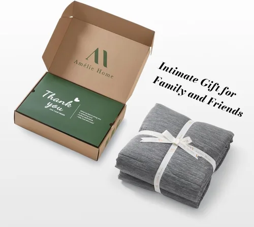 Miniatura 7 de Amélie Home Edredón Refrescante Tamaño Twin, Manta Refrescante Ligera de Doble Cara para Personas que Duermen con Calor, Edredón Refrescante