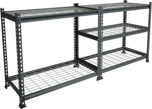 Miniatura 4 de WORKPRO Estantería metálica de 5 niveles para garaje, 36 pulgadas de ancho x 18 pulgadas de profundidad x 72 pulgadas de alto, estante de Negro