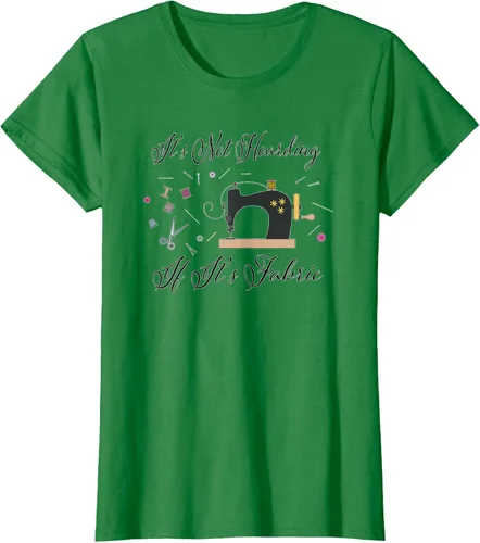 Miniatura 47 de It's Not Hoarding If Its - Camiseta de costura para acolchado, Blanco, S