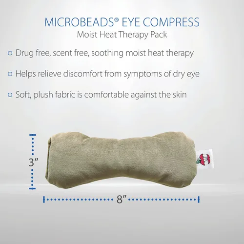 Miniatura 9 de Therapeutica Almohada de viaje, soporte firme – Petite & Core Products MicroBeads Dry Eye Compress Moist Heat Pack Bundle