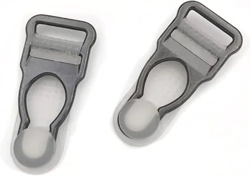 Miniatura 5 de VEVESI 1/2" liguero clips ligas extremo hebilla para hacer piezas de ropa DIY/accesorios de reemplazo, Bronce antiguo