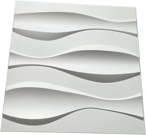 Miniatura 126 de Art3d Panel de Pared de Diamante 3D de PVC Dentado a Juego-Negro Mate, para Decoración Interior Residencial y Comercial Diamante mate negro