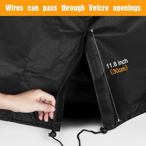 Miniatura 3 de Kasla Cubierta de enfriador evaporativo para enfriador evaporativo Hessaire MC26A, cubierta impermeable para enfriador de aire evaporativo, 21 x 15