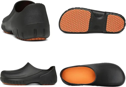 Miniatura 4 de Zapatos de chef antideslizantes para hombre, zapatos de trabajo antideslizantes profesionales impermeables para cocina, restaurante, hospital