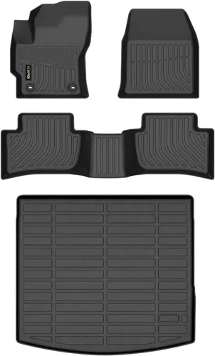 Miniatura 39 de Alfombrillas y revestimiento para maletero para Jeep Grand Cherokee L 2021-2025 (6 pasajeros, sin consola central) con respaldo, revestimientos