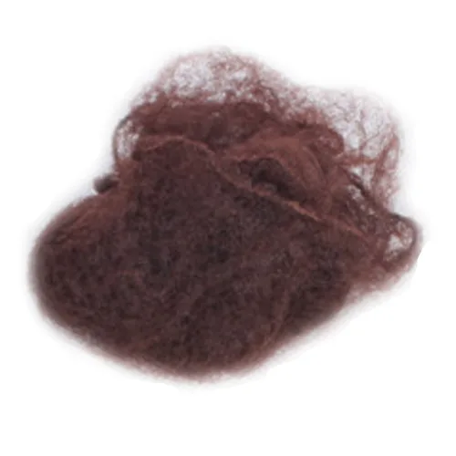 Miniatura 8 de WeKen Paquete de 20 redes para el cabello con borde elástico invisible, 19.7 in, 20 pulgadas, color negro