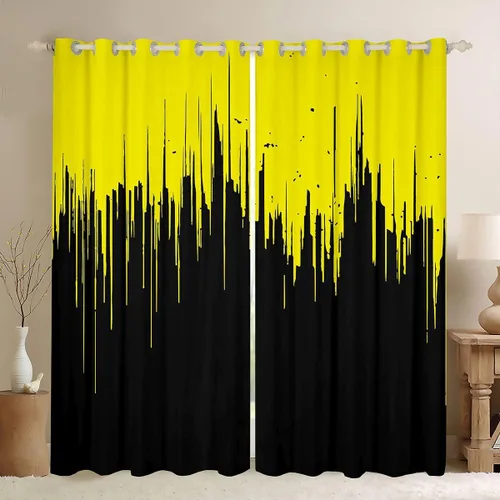 Miniatura 9 de Feelyou Cortinas de ventana para jugadores, cortinas de juego para niños, niñas y adolescentes, decoración de habitación, consola de juego, cortinas