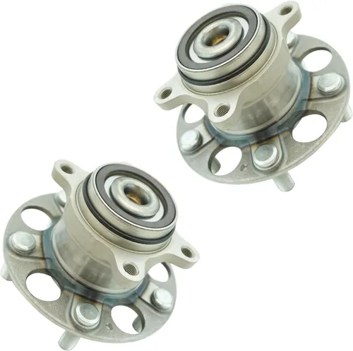Miniatura 3 de TRQ Juego de 2 rodamientos de rueda trasera y conjunto de cubo compatible con Honda Civic 2006-2015