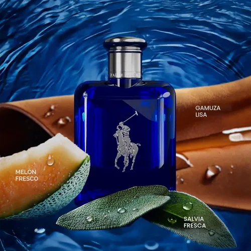 Miniatura 3 de Ralph Lauren - Polo Blue - Parfum - Colonia Hombre - Acuático y Fresco - Con Cítricos, Roble y Vetiver - Fragancia Intensa