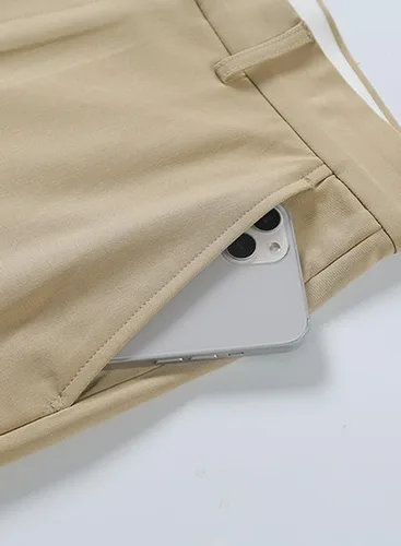 Miniatura 8 de JMIERR Pantalones de golf para hombre, elásticos, ajustados, para correr, viajes, trabajo, pantalones de vestir chinos para hombre