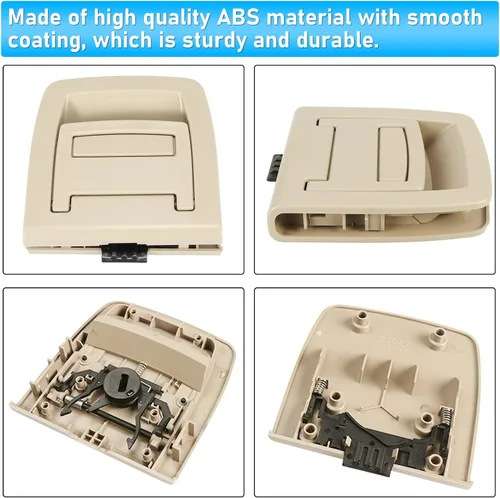Miniatura 5 de Jaronx Compatible con manija de alfombrilla de maletero BMW para 5 E60/F07/F11 2003-2016, X5 E70/F15 2006-2018, X6 E71/F16 2007-2019, manija