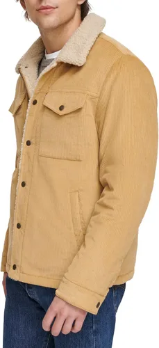 Miniatura 3 de Levi's Men's Corduroy Sherpa Lined Trucker Jacket (Regular & Big & Tall Sizes)