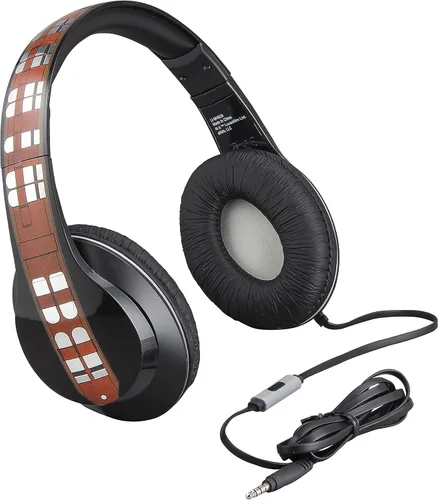 Miniatura 2 de eKids Star Wars Han Solo Movie Chewbacca - Auriculares sobre la oreja con micrófono integrado
