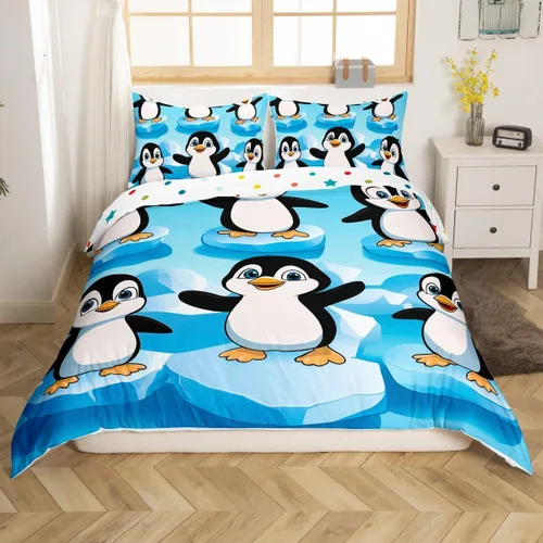 Miniatura 14 de Erosebridal Funda de edredón de madera con puerta de granero, juegos de ropa de cama estilo occidental, tamaño Queen, funda de edredón rústica