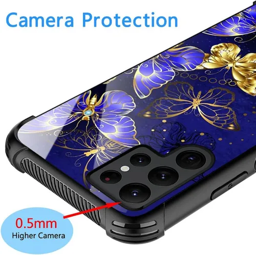 Miniatura 5 de ZHEGAILIAN Funda para Samsung Galaxy S23 Ultra, protección de grado militar, esquinas a prueba de golpes, funda antiarañazos para Samsung Galaxy S23