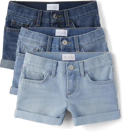 Miniatura 10 de Pantalones cortos midi de mezclilla